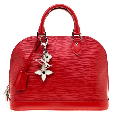 louis vuitton red bags price